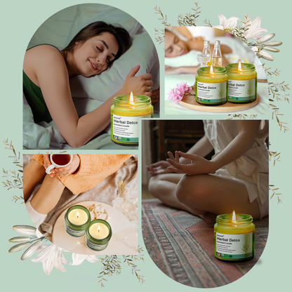 Keovp® Herbal Detox Scented Candle--(for body shaping, lung cleansing and sleep improvement)