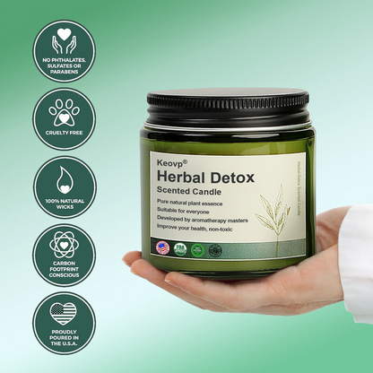 Keovp® Herbal Detox Scented Candle--(for body shaping, lung cleansing and sleep improvement)